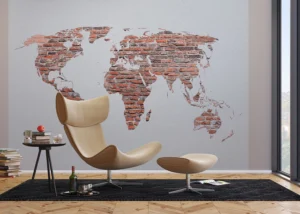 Wall Mural Map, 375 x 270 cm, FTNXXL 1240 - Image 3
