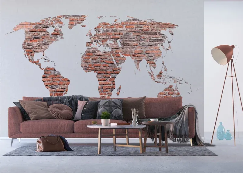 Wall Mural Map, 375 x 270 cm, FTNXXL 1240 - Image 4