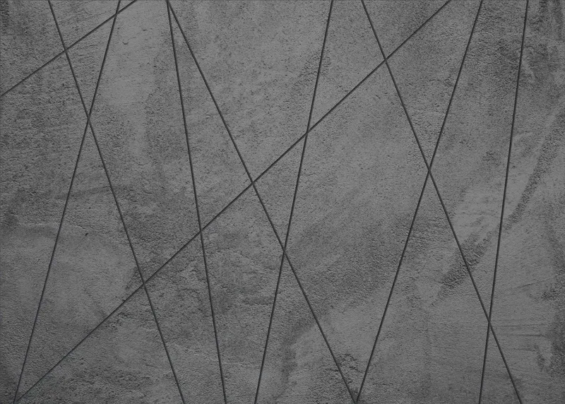 Wall Mural Concrete Lines, 375 x 270 cm, FTNXXL 1241 - Image 2