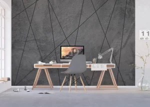 Wall Mural Concrete Lines, 375 x 270 cm, FTNXXL 1241 - Image 5