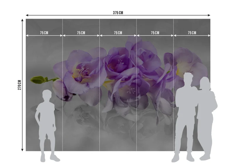 Wall Mural Orchids, 375 x 270 cm, FTNXXL 2400 - Image 7