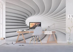 Wall Mural Futuristic Abstraction, 375 x 270 cm, FTNXXL 2417 - Image 5