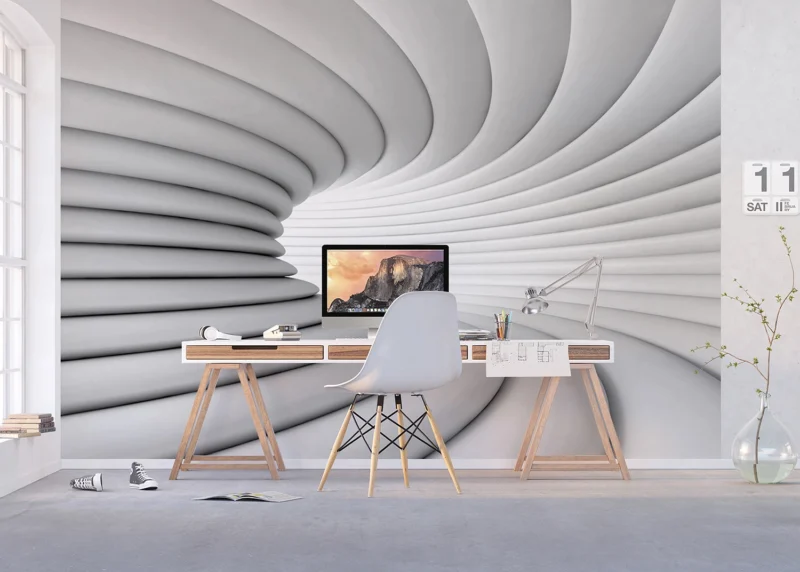 Wall Mural Futuristic Abstraction, 375 x 270 cm, FTNXXL 2417 - Image 5
