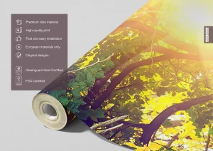 Wall Mural Morning Forest, 375 x 270 cm, FTNXXL 2424 - Image 4