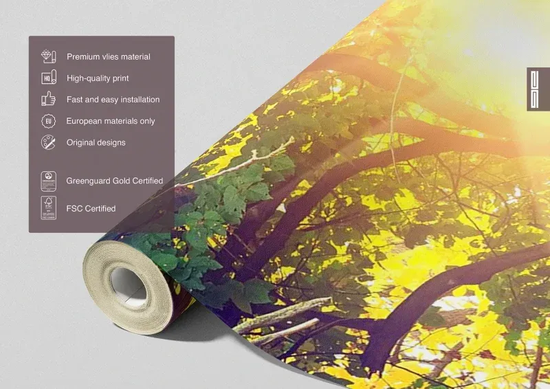 Wall Mural Morning Forest, 375 x 270 cm, FTNXXL 2424 - Image 4