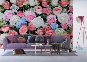 Wall Mural Flowers, 375 x 270 cm, FTNXXL 2428 - Image 4
