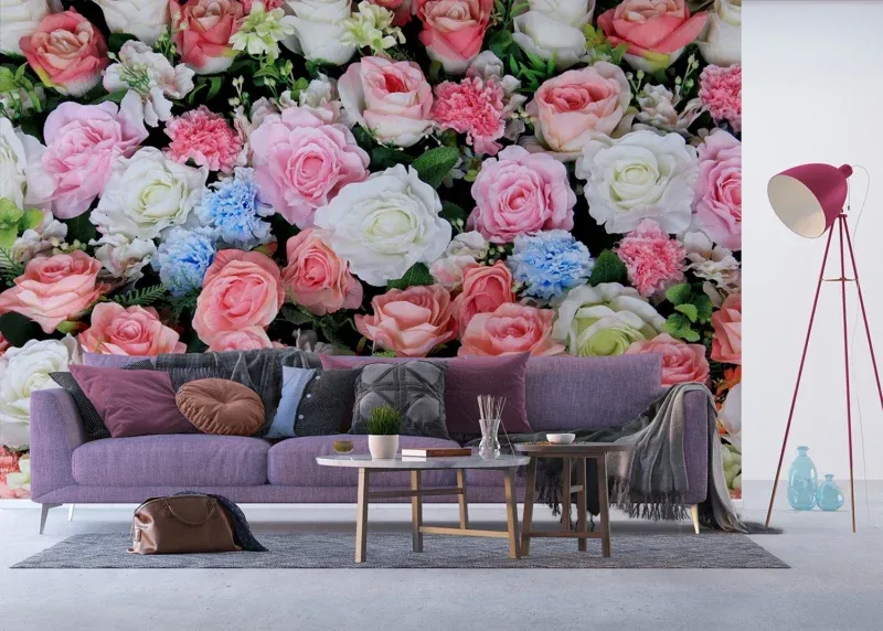 Wall Mural Flowers, 375 x 270 cm, FTNXXL 2428 - Image 4