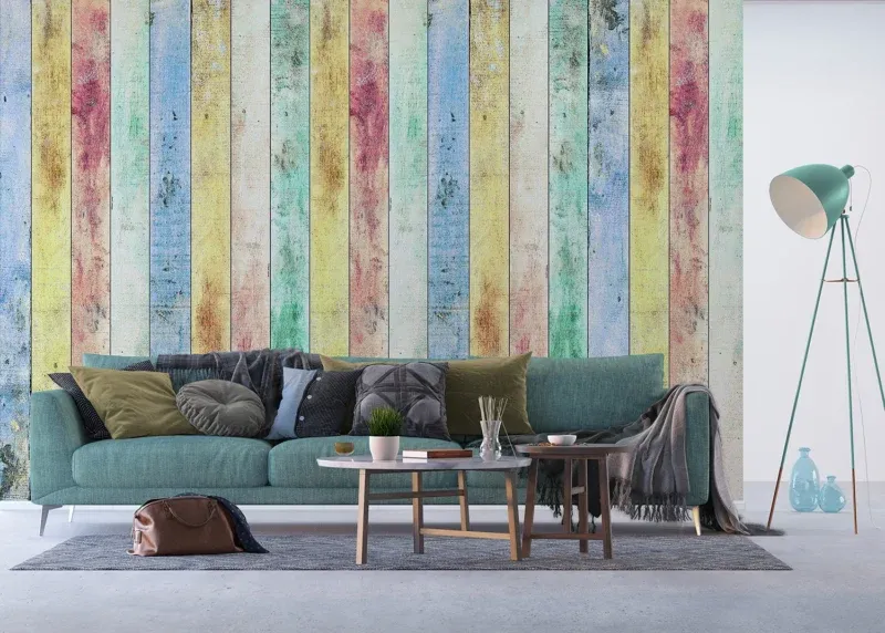 Wall Mural Wood Planks, 375 x 270 cm, FTNXXL 2430 - Image 4