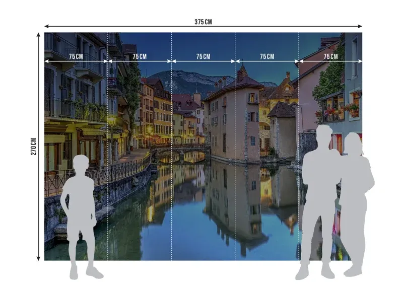 Wall Mural Venice, 375 x 270 cm, FTNXXL 2438 - Image 7