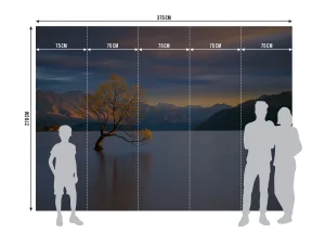 Wall Mural Charming Sunset, 375 x 270 cm, FTNXXL 3015 - Image 7