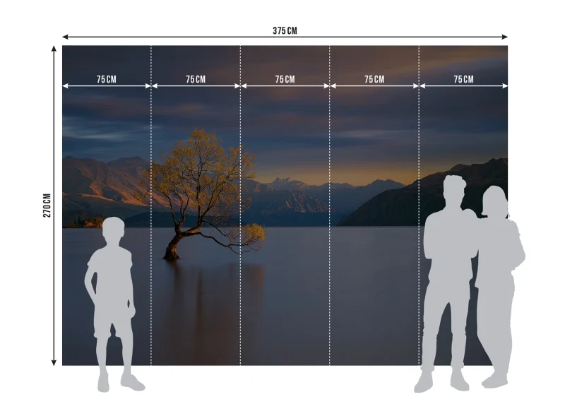 Wall Mural Charming Sunset, 375 x 270 cm, FTNXXL 3015 - Image 7