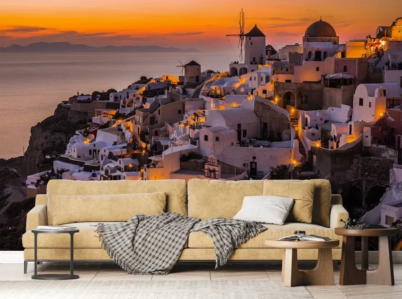 Wall Mural Santorini, 375 x 270 cm, FTNXXL 3018 - Image 5