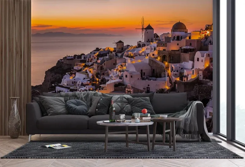 Wall Mural Santorini, 375 x 270 cm, FTNXXL 3018 - Image 4