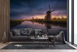 Wall Mural Windmill, 375 x 270 cm, FTNXXL 3022 - Image 5