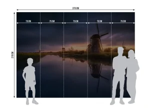 Wall Mural Windmill, 375 x 270 cm, FTNXXL 3022 - Image 7