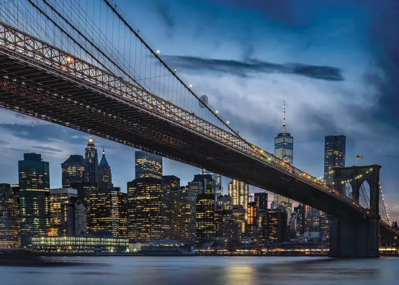 Wall Mural Big City Lights, 375 x 270 cm, FTNXXL 3024 - Image 2