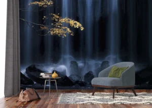 Wall Mural Golden Branch, 375 x 270 cm, FTNXXL 3026 - Image 3