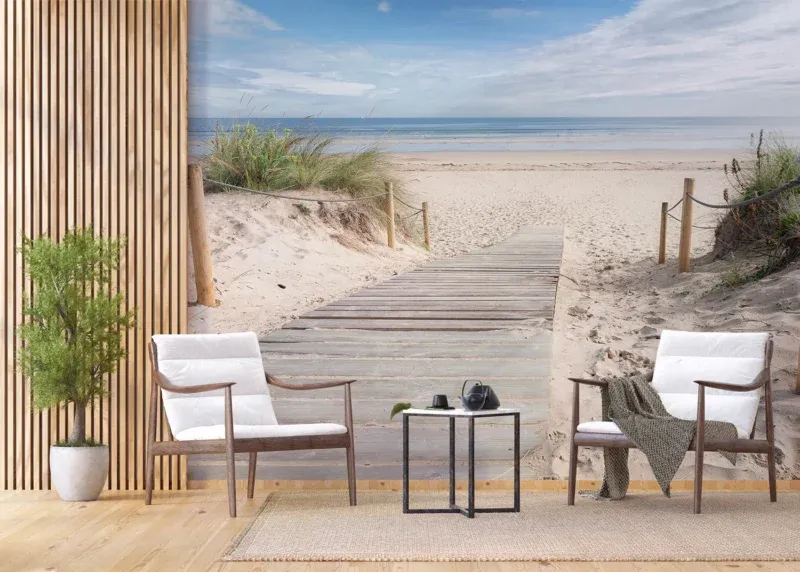 Wall Mural Beach Path, 375 x 270 cm, FT5P 3059 - Image 3