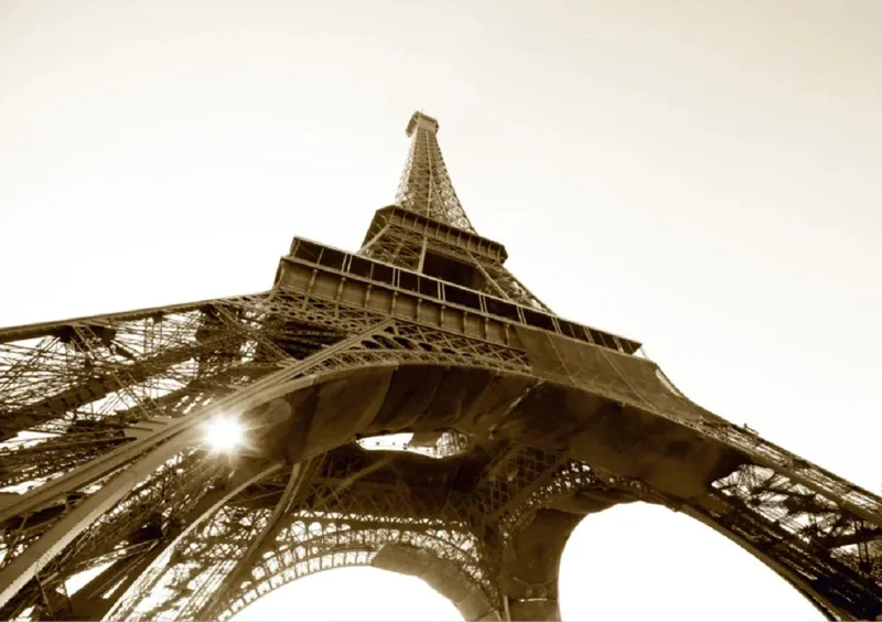 Wall Mural Eiffel Tower, 360 x 254 cm, FTS 0172 - Image 2