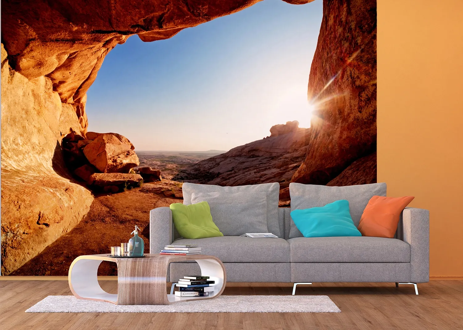 FTS_0483_INTERIOR_NEW-1.webp Wall Mural Sunset in Canyon, 360 x 254 cm, FTS 0483