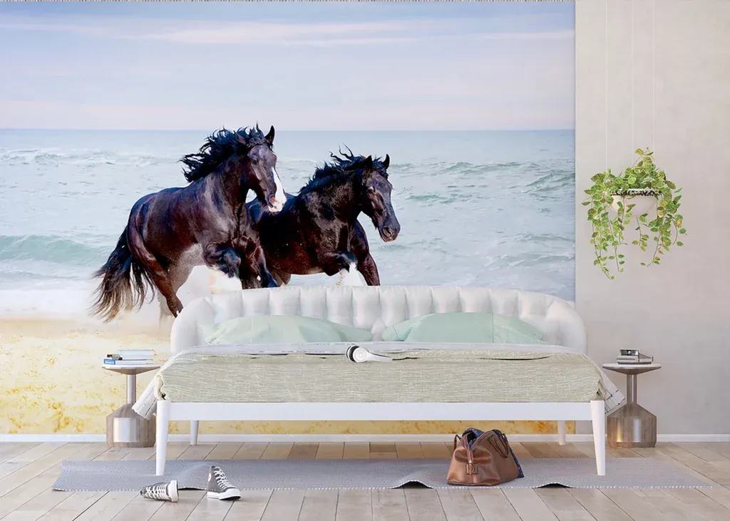 Wall Mural Horses, 360 x 254 cm, FTS 1336