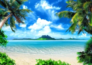 Wall Mural Paradise, 180 x 127 cm, FTSs 0828 - Image 2