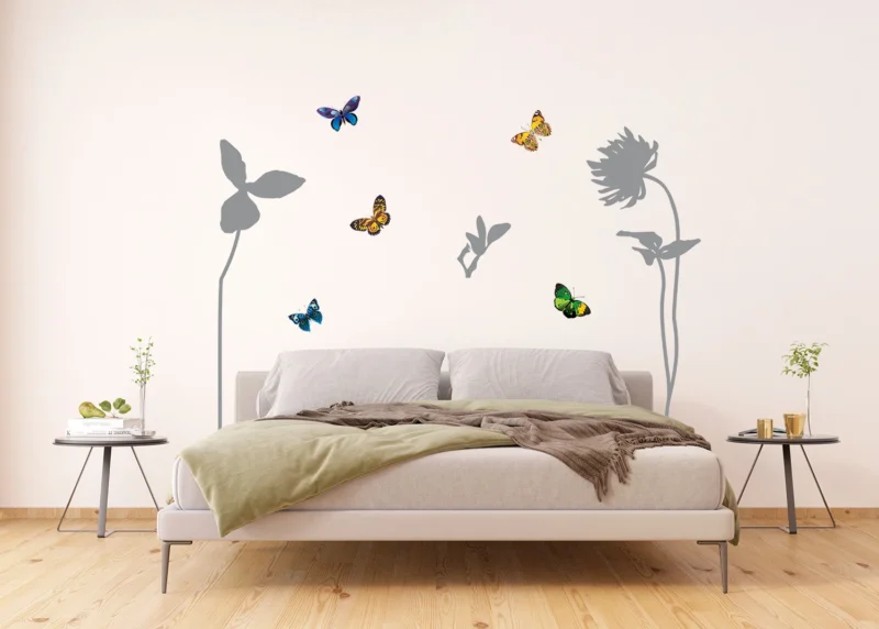 Wall Sticker Butterflies, 65 x 85 cm, F 0405 - Image 2
