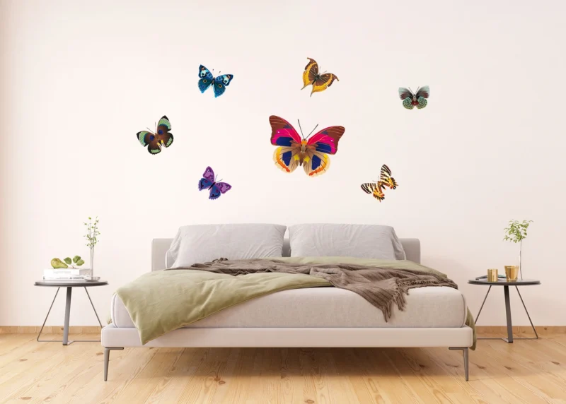 Wall Stickers Butterflies, 65 x 85 cm, F 1037 - Image 2