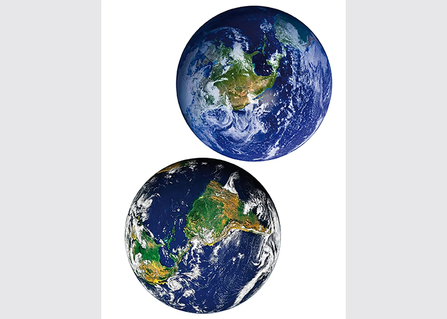 F_1042 Wall Sticker Earth, 65 x 85 cm, F 1042