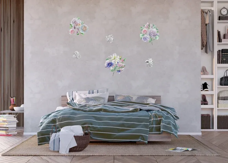 Wall Stickers Flowers, 65 x 85 cm, F 1064 - Image 2