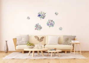 Wall Stickers Flowers, 65 x 85 cm, F 1064 - Image 3