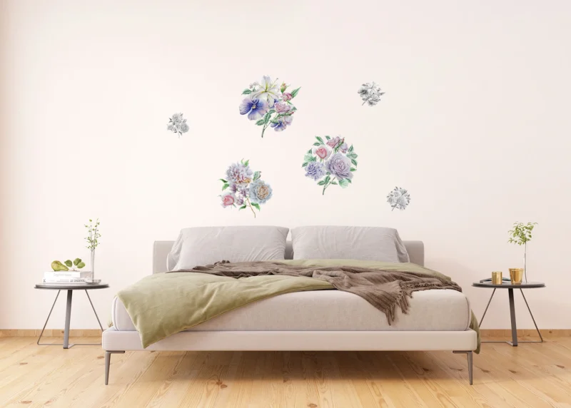 Wall Stickers Flowers, 65 x 85 cm, F 1064 - Image 5