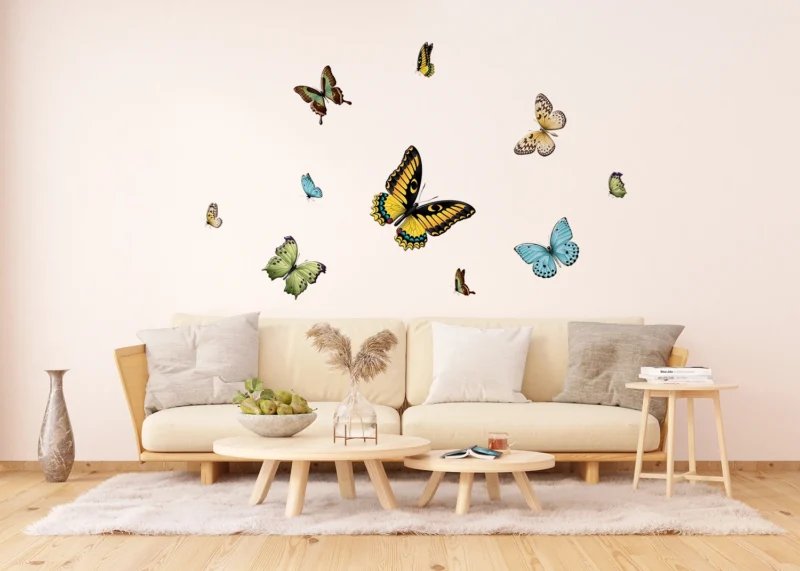 Wall Stickers Butterflies, 65 x 85 cm, F 1069 - Image 5