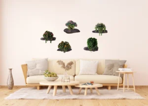 Wall Stickers Flowers on the Stones, 65 x 85 cm, F 1070 - Image 2