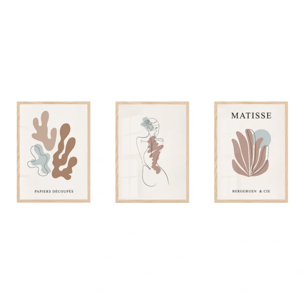 Poster Set Abstract, 3 x A3, P3 351435