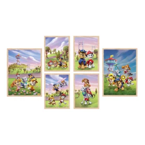 Poster Set Paw Patrol, 2 x A3, 4 x A4, P6 351399 - Image 2