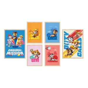 Poster Set Paw Patrol, 2 x A3, 4 x A4, P6 351399