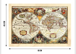 Wall Stickers Old Map, 42,5 x 65 cm, SM 3434 - Image 5