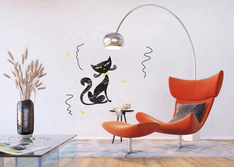 Wall Stickers Cat, 42,5 x 65 cm, SM 3439 - Image 4