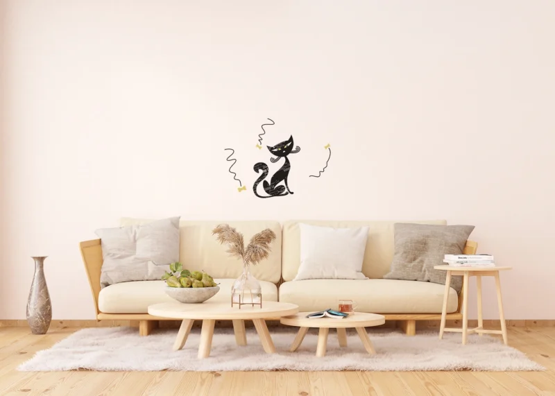 Wall Stickers Cat, 42,5 x 65 cm, SM 3439 - Image 3