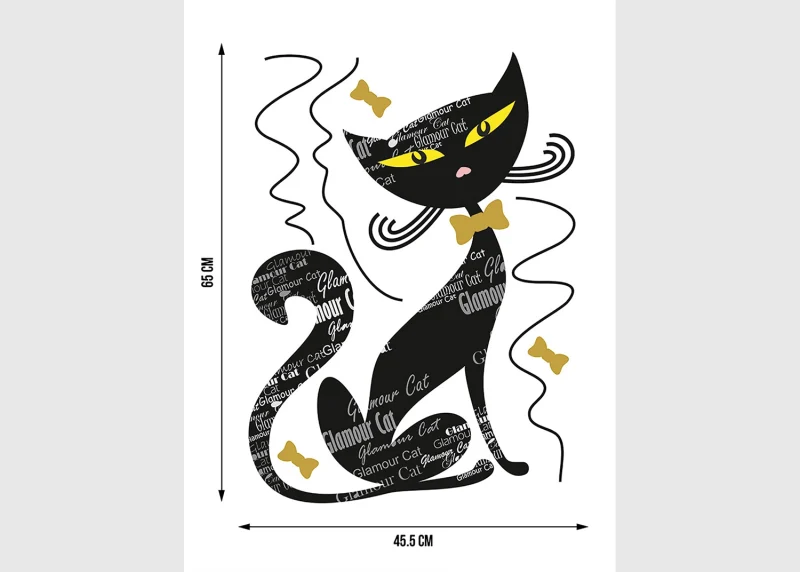 Wall Stickers Cat, 42,5 x 65 cm, SM 3439 - Image 7