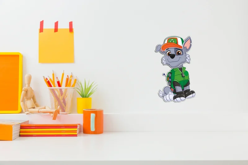 Sticker Paw Patrol Rocky, 8.5 x 15 cm, VS 2163 - Image 2