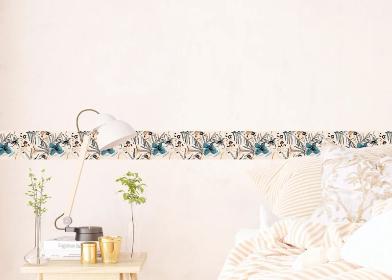 Wall Border Tender Floral | 5 m x 13.8 cm | WB 8249 - Image 8