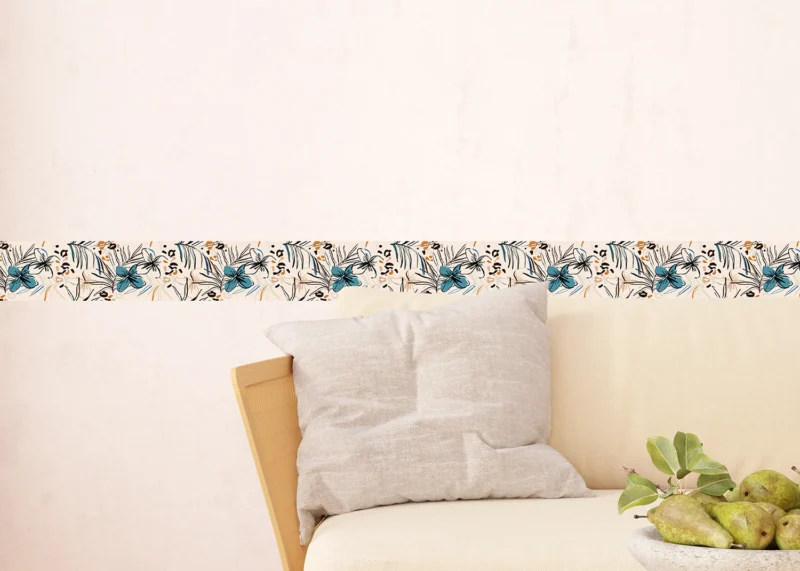 Wall Border Tender Floral | 5 m x 13.8 cm | WB 8249 - Image 4
