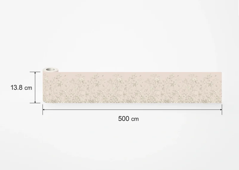 Wall Border Floral Abstraction | 5 m x 13.8 cm | WB 8251 - Image 9