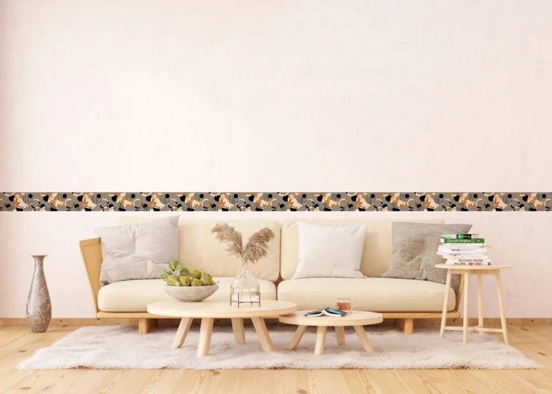 Wall Border Fall Circles | 5 m x 13.8 cm | WB 8271 - Image 6