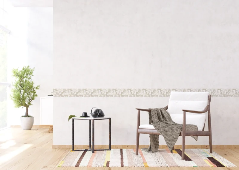 Wall Border Pastel Flowers | 5 m x 13.8 cm | WB 8417 - Image 2