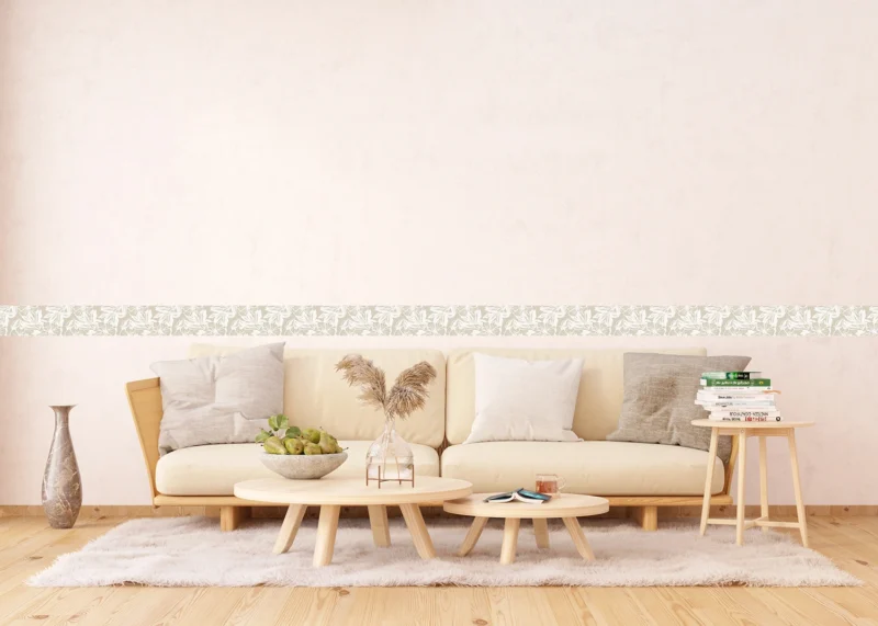 Wall Border Pastel Flowers | 5 m x 13.8 cm | WB 8417 - Image 6