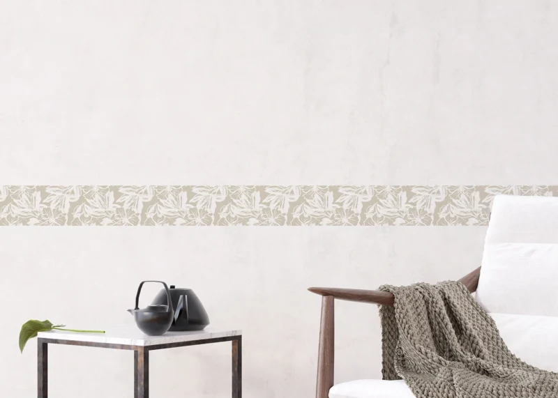 Wall Border Pastel Flowers | 5 m x 13.8 cm | WB 8417 - Image 3