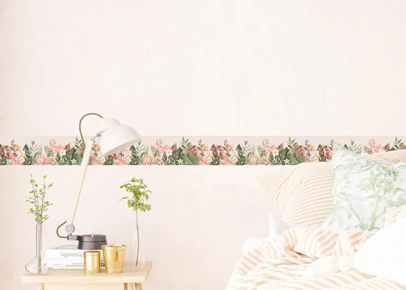 Wall Border Blooming Garden | 5 m x 13.8 cm | WB 8425 - Image 7